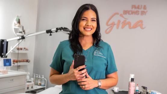 Success story: Gina Pietersz and G-brows